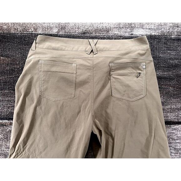 Marmot Convertible Hiking Pants Womens 14 Khaki Outdoor Active Stretch 38x30 - Picture 7 of 11